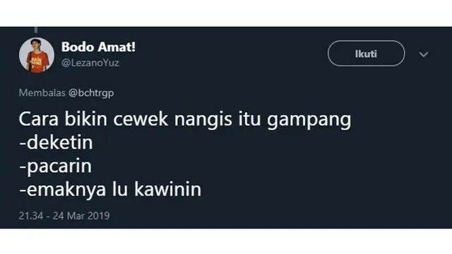 cewek menangis