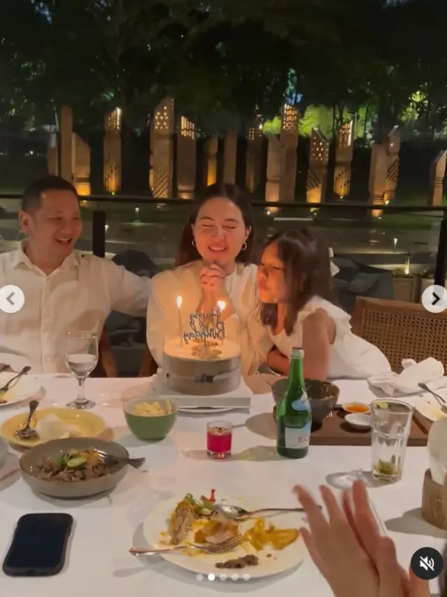 6 Potret Ulang Tahun Olivia Jensen ke-32, Perayaan Sederhana Bareng Keluarga