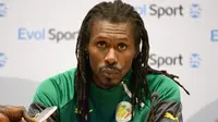 Pelatih timnas Senegal, Aliou Cisse.