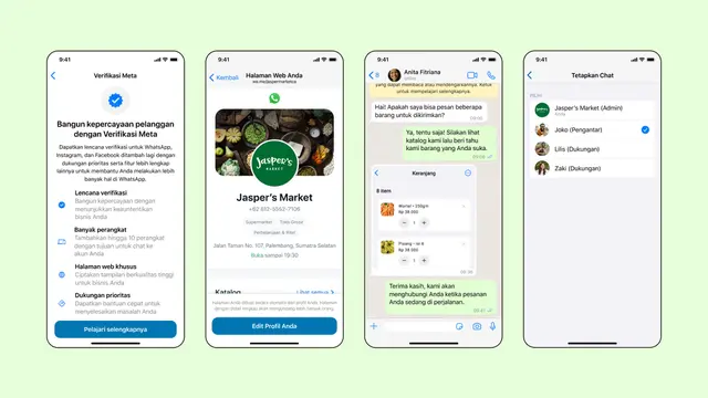 Verifikasi Meta di WhatsApp (WhatsApp)