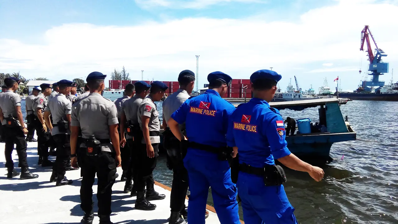 Polisi Perairan Polda Bengkulu