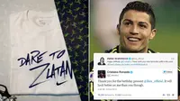 Ibrahimovic Beri Kado `Spesial` bagi Ronaldo, Apa itu?
