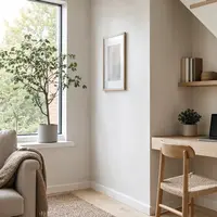Model Meja Kerja Mini di Bawah Tangga, Solusi Cerdas untuk Rumah Mungil. (Gambar: AI Generated)