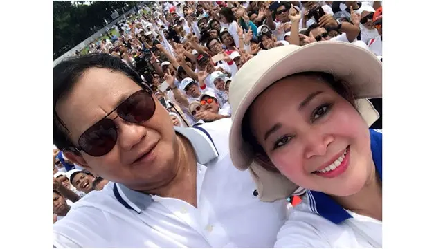 6 Potret Kebersamaan Prabowo dan Titiek Soeharto, Akrab Meski Sudah Bercerai