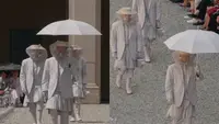Cara Thom Browne dan Armani Hadapi Panas Terik Eropa di Milan Men's Fashion Week 2027