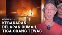 Kebakaran Delapan Rumah, Tiga Orang Tewas