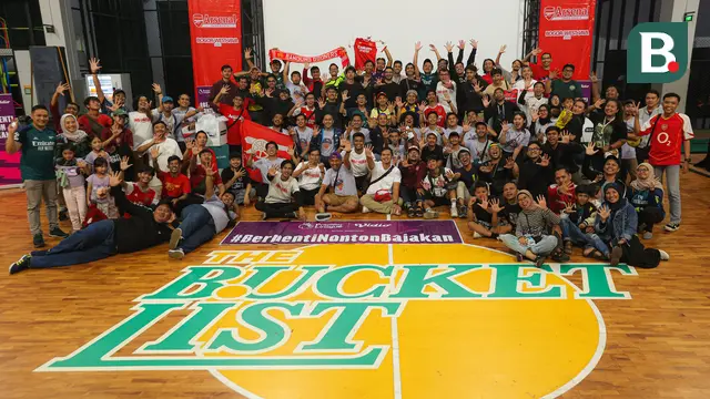 Foto: Banjir Senyum Fans Arsenal saat the Gunners Bantai Crystal Palace pada Acara Roaring Night sekaligus Gahering Nasional AIS