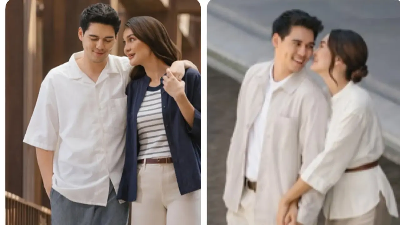 Gaya Serasi Luna Maya dan Maxime Bouttier Bak Preweddin