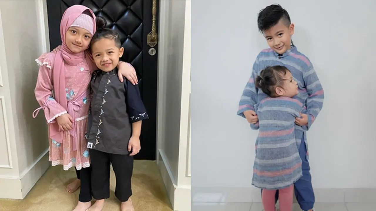 Potret Kompak 6 Anak Selebriti Ini Bikin Gemas, Sibling Goals