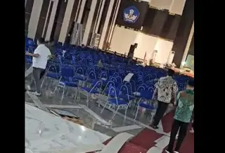 Warga Palu panik saat gempa