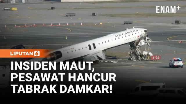 Kronologi Pesawat Tabrak Mobil Damkar di Bandara New York