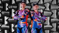 Duo pembalap Prima Pramac Racing untuk MotoGP 2026, Toprak Razgatlioglu dan Jack Miller. (Pramac Racing)