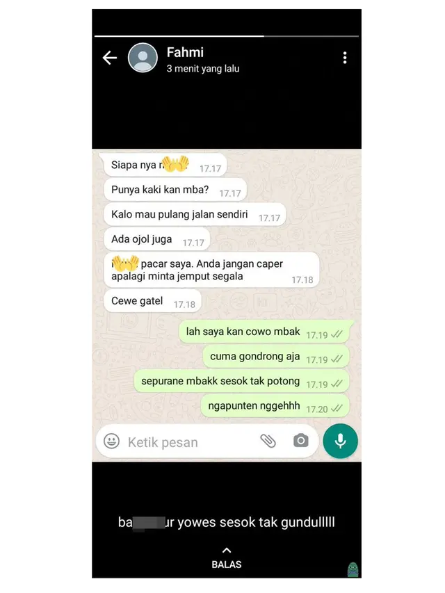 6 Chat Kocak Salah Labrak Orang Ini Ujungnya Bikin Malu Sendiri