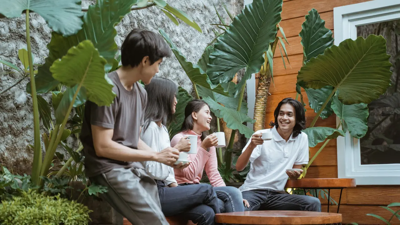 Ilustrasi hangout