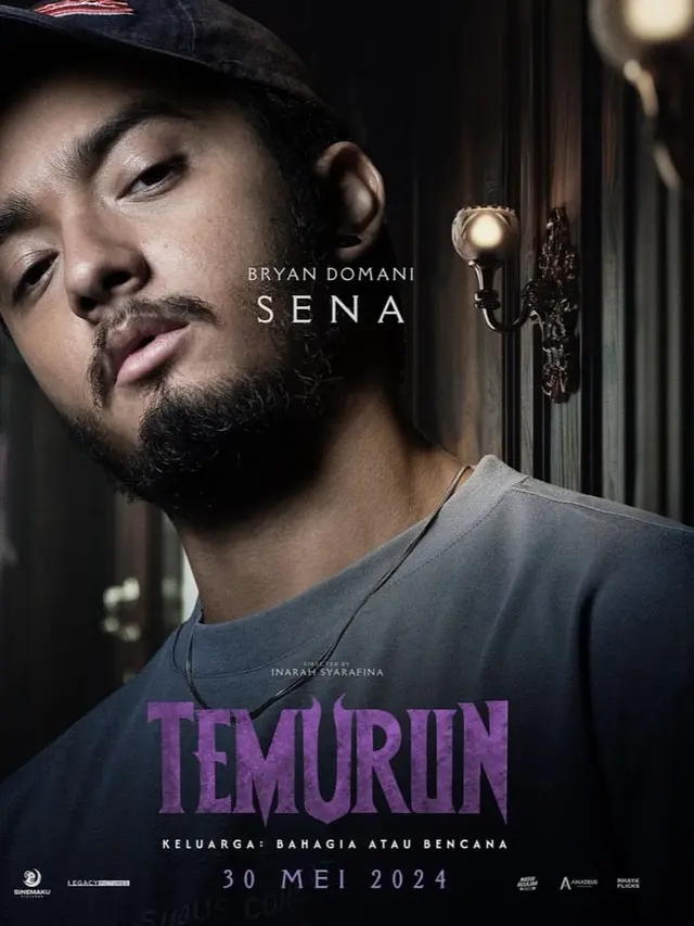 Potret Sena yang diperankan oleh Bryan Domani. (Instagram.com/@temurun.film)