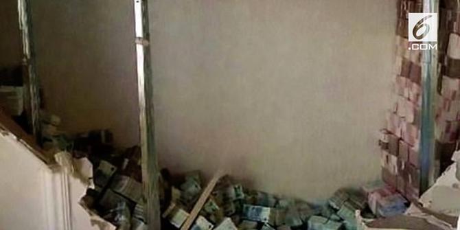 VIDEO: Penemuan Uang Rp 128 Miliar di Balik Dinding Apartemen