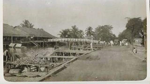 Jalanan Pontianak tempo dulu (Instagram/@pontianaksejarah)