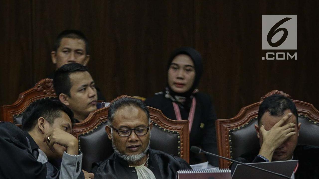 Ketua Bawaslu Tanggapi Gugatan Prabowo-Sandi di Sidang Sengketa Pilpres
