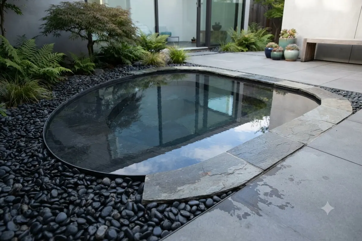 Model Kolam Refleksi yang Tidak Memerlukan Banyak Air