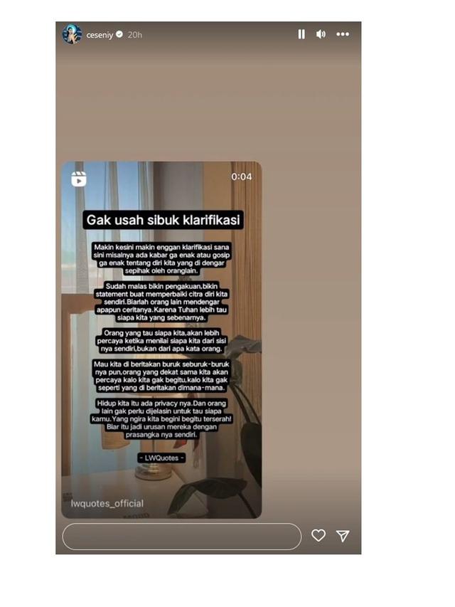 7 Potret Cesen Eks JKT48 Hapus Foto Marshel Widianto Usai Umumkan Kehamilan Kedua