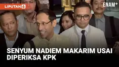 Komisi Pemberantasan Korupsi (KPK) memeriksa Mantan Menteri Pendidikan, Kebudayaan, Riset dan Teknologi (Mendikbud Ristek) Nadiem Makarim terkait dugaan korupsi pengadaan Google Cloud.
