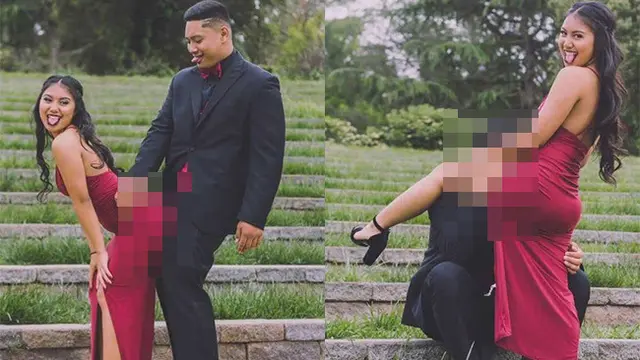 Viral, Foto Prewedding dengan Pose Seronok Ini Jadi Kontroversial
