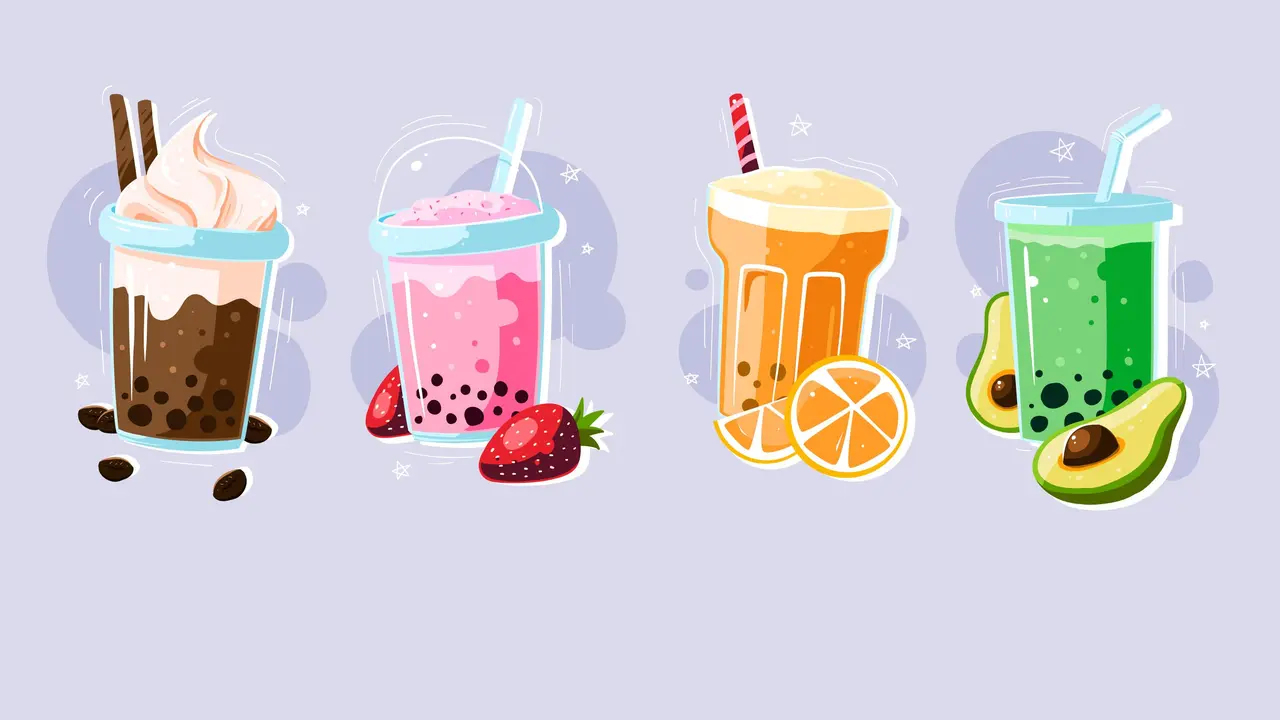 Ilustrasi minuman manis
