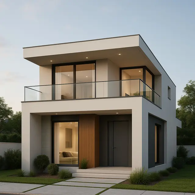 Desain Rumah 2 Lantai Minimalis dengan Sentuhan Elegan Modern