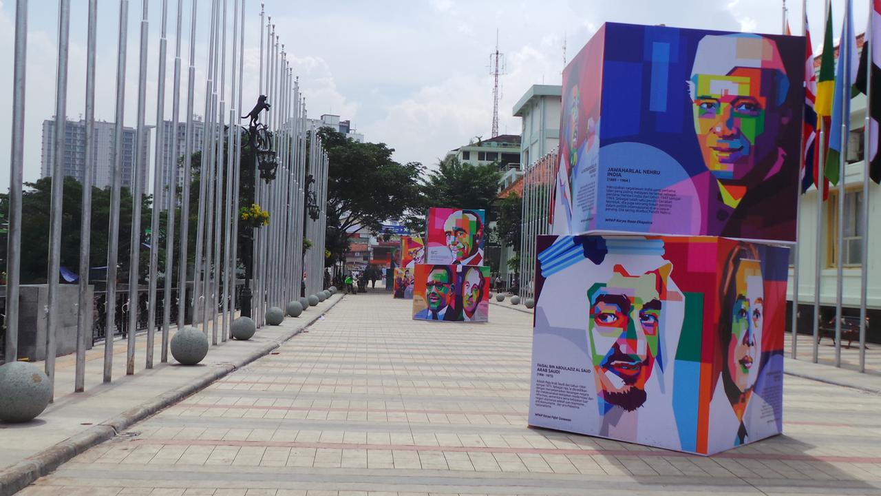 Hasil 'Dandan Ala Eropa' Bandung Demi KAA