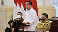 Presiden Joko Widodo (Jokowi) memimpin Sidang Kabinet Paripurna (SKP) di Istana Negara Jakarta, Rabu (12/10/2022). (Dok Humas Sekretariat Kabinet RI/Agung)