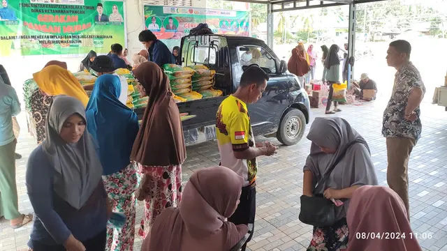 Pemerintah Kabupaten Kolaka Timur (Pemda Koltim) melalui Dinas Ketahanan Pangan (Disketanpang) Koltim, untuk kesekian kalinya menggelar Gerakan Pangan Murah (GPM)