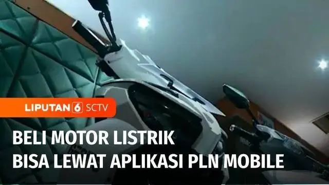 PLN dan tiga perusahaan motor listrik Indonesia, menyediakan fasilitas pembelian sepeda motor listrik bersubsidi melalui aplikasi.