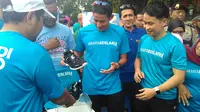 Sandiaga Kampanye dengan Komunitas Sahabat Berlari
