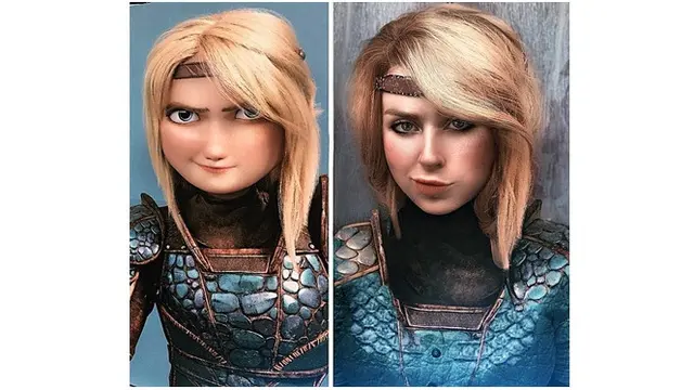 Cewek Ini Cosplay 7 Karakter Kartun Terkenal, Mirip Banget