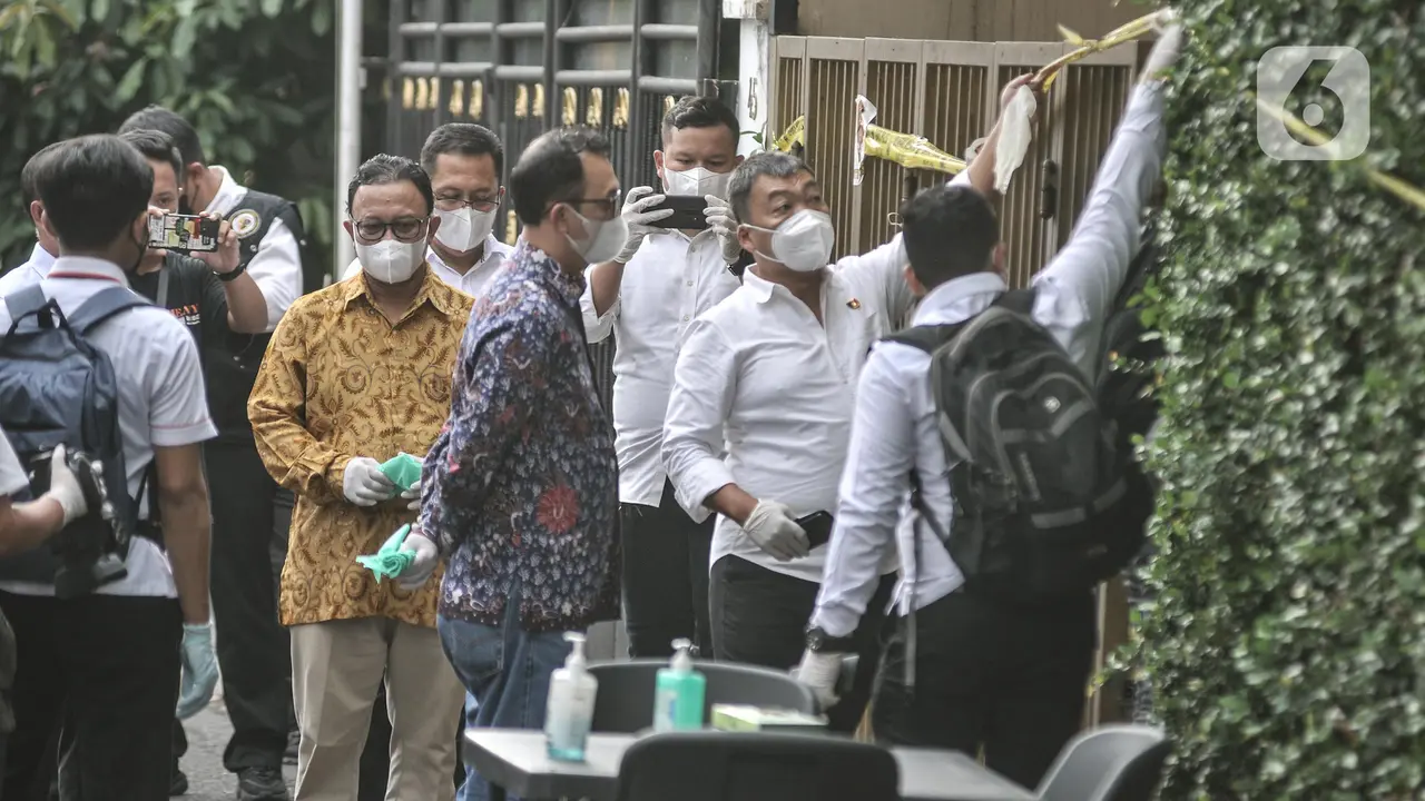 Komnas HAM Tinjau TKP Penembakan Brigadir J