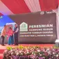 Gubernur DKI Jakarta Anies Baswedan meresmikan Kampung Susun Produktif Tumbuh Cakung (Eks Bukit Duri), Jakarta Timur, Kamis (25/8/2022).