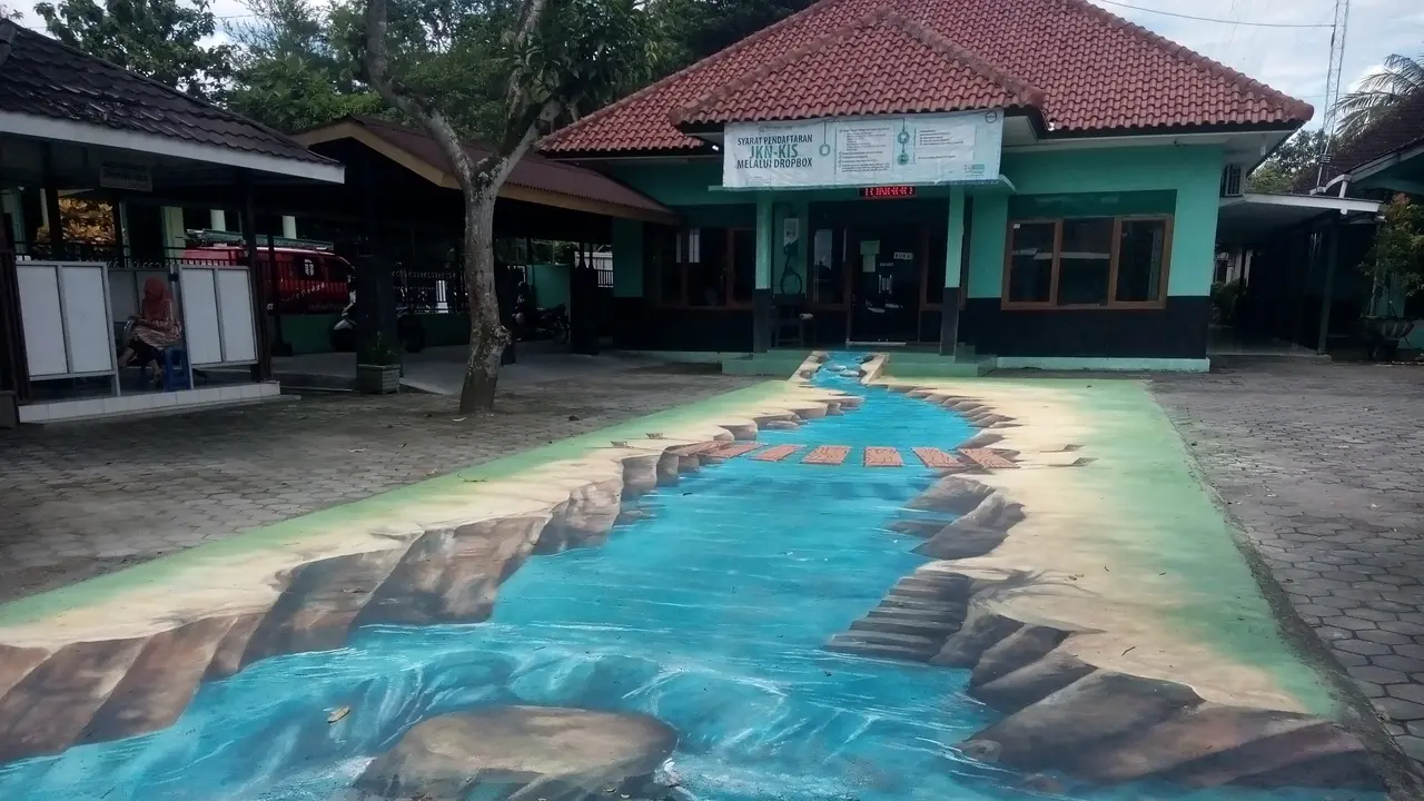 Sungai 3D di Bantul