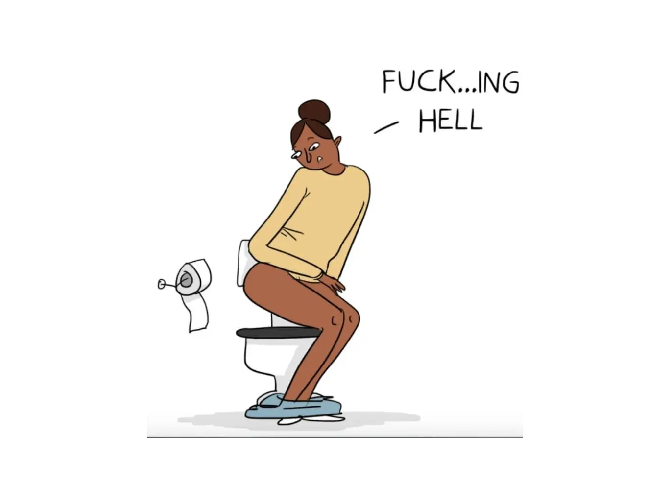 Lihat ukuran poop sendiri. (Via: buzzfeed.com)