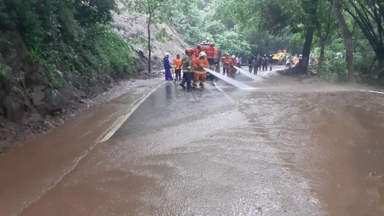 BPBD Petakan Tanah Bergerak di Dusun Brau Kota Batu