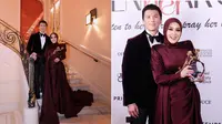 8 Potret Reino Barack Temani Syahrini di Festival Film Cannes 2025, Tampil Menawan