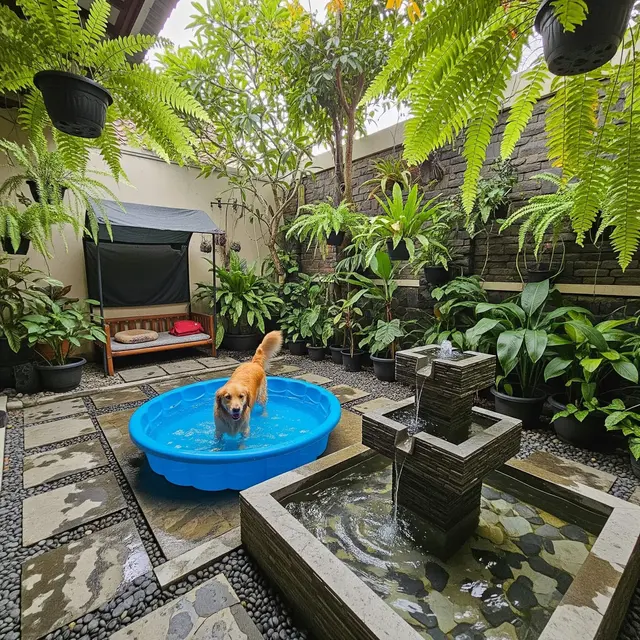 Ide Halaman Belakang Rumah yang Ramah Hewan Peliharaan