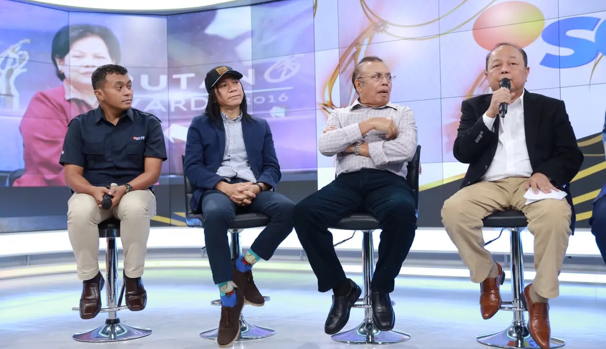 Malam puncak Liputan 6 Awards 2016 digelar untuk ketujuh kalinya pada Kamis, 26 Mei 2016 pukul 21.30 WIB di Studio Emtek City, Daan Mogot, Jakarta Barat. (Galih W. Satria/Bintang.com)