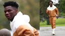 Gelandang Timnas Prancis, Aurelien Tchouameni saat tiba untuk persiapan pertandingan kualifikasi UEFA Nations League di Clairefontaine-en-Yvelines pada 7 Oktober 2024. (AFP/Franck Fife)
