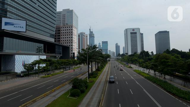 Lalu Lintas DKI Jakarta Sepi