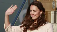 Kate Middleton dikabarkan telah melahirkan anak ketiganya secara diam-diam, menyembunyikannya dari publik. Benarkah itu? (ROBERT F. BUKATY/AP Photo)