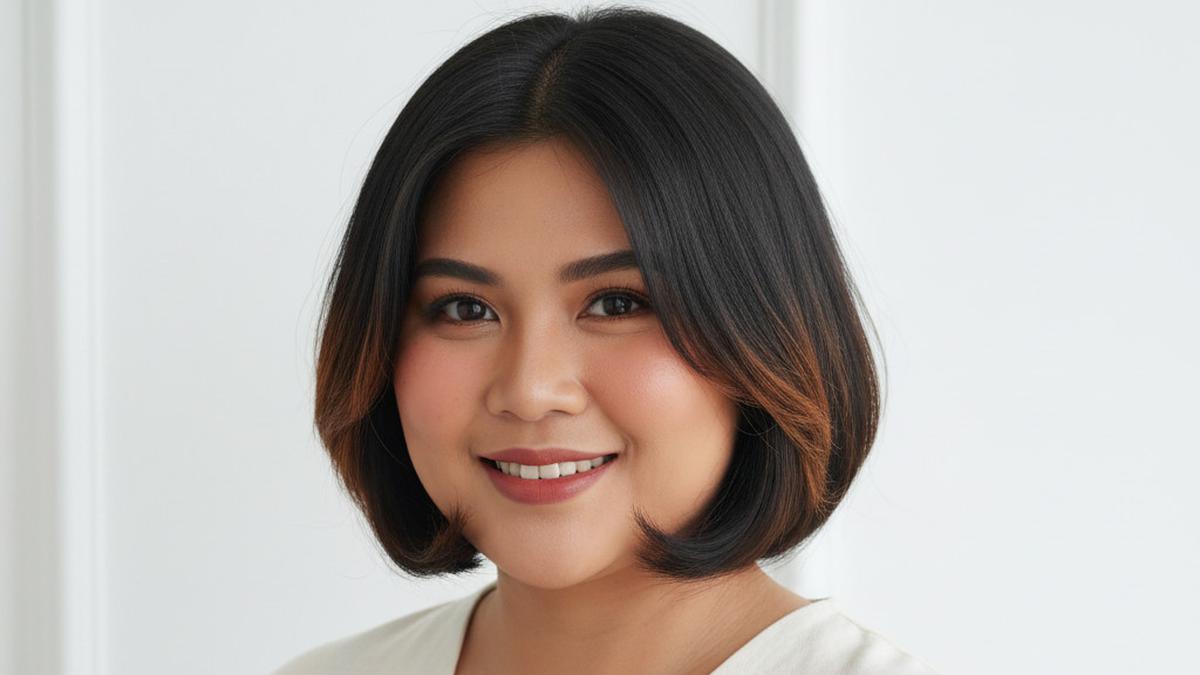 Auto Glowing, 7 Model Rambut Bob 2025 yang Cocok Banget buat Ibu Gemuk
