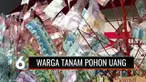 Cara unik dalam peringatan Maulid Nabi di Padang Pariaman, Sumatera Barat, yaitu dengan tanam uang hasil sumbangan warga yang nantinya akan digunakan untuk pembangunan masjid dan kegiatan amal.