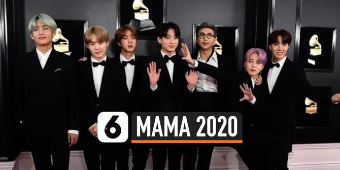 VIDEO: Selamat, BTS Sabet Seluruh Kategori Utama di MAMA 2020