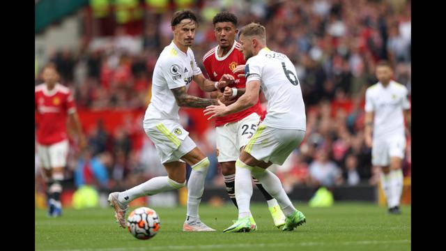 Foto: Penampilan Perdana Jadon Sancho Bersama Manchester United di Liga Inggris
