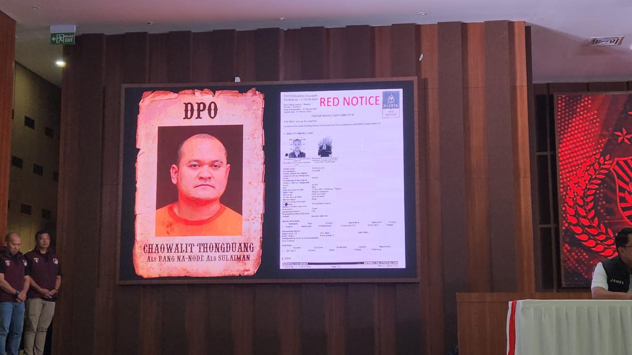 Polri Tangkap Buronan Thailand Chaowalit Thongduang di Bali